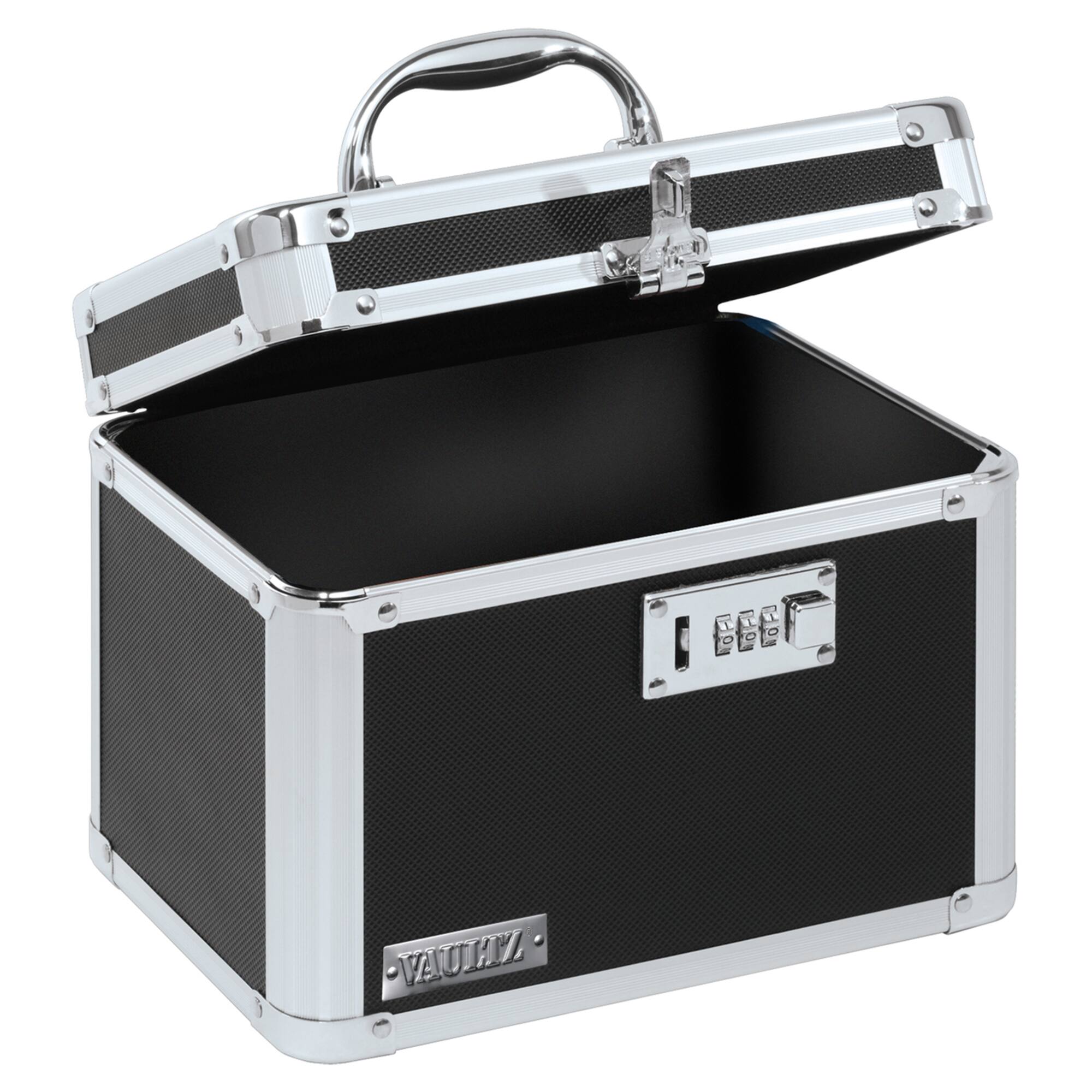 Vaultz Black Personal Storage Box